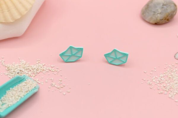 Pendientes Barquitos de papel